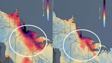 Photo of கொரோனாவால் ஏற்பட்டுள்ள இயற்கை சூழல் மாற்றம் – நாசா வெளியிட்டுள்ள  படம்