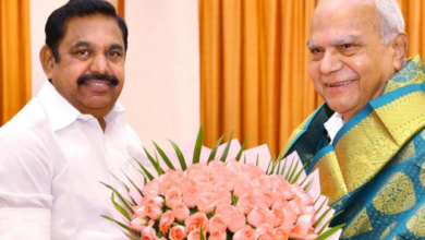 Photo of அரசியலில் திடீர் பரபரப்பு..! ஆளுநரை சந்தித்த முதலமைச்சர் எடப்பாடி பழனிசாமி..!