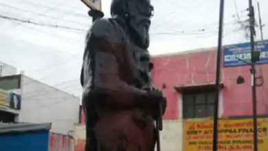 Photo of கோவையில் பெரியார் சிலை அவமதிப்பு…! காவி சாயத்தை ஊற்றியதால் பரபரப்பு!