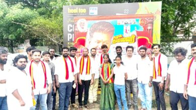 Photo of உலகபட்டினிதினம் முன்னிட்டு தமிழக வெற்றி கழகம் சார்பில் அன்னதானம்…