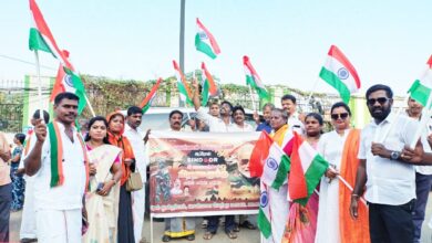 Photo of இந்திய ராணுவ வீரர்களை பாராட்டிபா.ஜ.க சார்பில் பேரணி