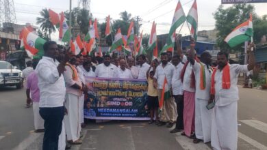 Photo of திருவாரூர் பாரதிய ஜனதாகட்சி சார்பில் சிந்தூர் ஆப்ரேஷன் வெற்றிபேரணி..