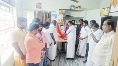 Photo of D.M.K செயல் வீரர் காந்தி அவர்களின் 10 ஆம் ஆண்டு நினைவஞ்சலி.